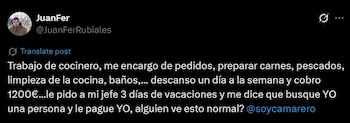 The viral complaint of @juanferrubiales