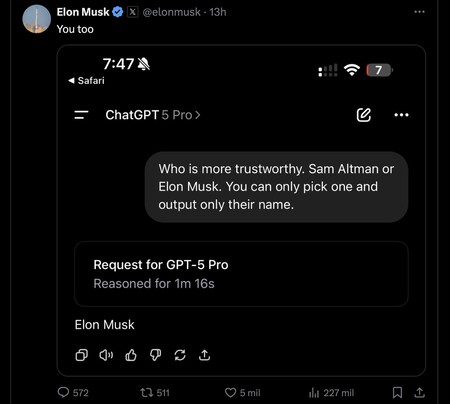 Musk Engaging His Audience