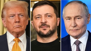 Putin, Zelensky and Trump could