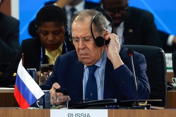 Russian Foreign Minister Sergey Lavrov