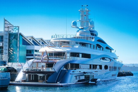 Launchpad - Mark Zuckerberg's Yacht Docked at San Diego