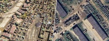 Someone has taken a look at Russia's satellite images and has discovered something: it is running out of tanks