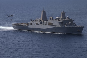 The amphibious transport ship