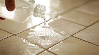 Hydrogen peroxide and baking soda mixture