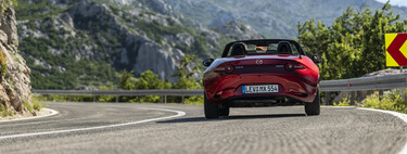 The Mazda MX-5 in summer
