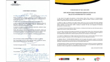 Documents signed by Betssy Chávez