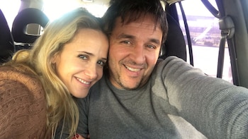 Julieta Prandi and Claudio Contardi.