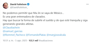 Faitelson requested support for