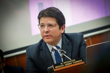 Miguel Uribe in the Senate