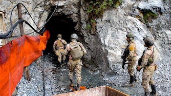 Armed forces destroyed goods from