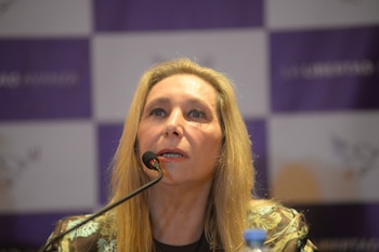 The Secretary General of the Presidency, Karina Milei