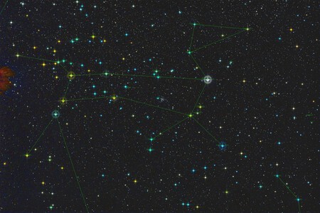The constellation Canis Major
