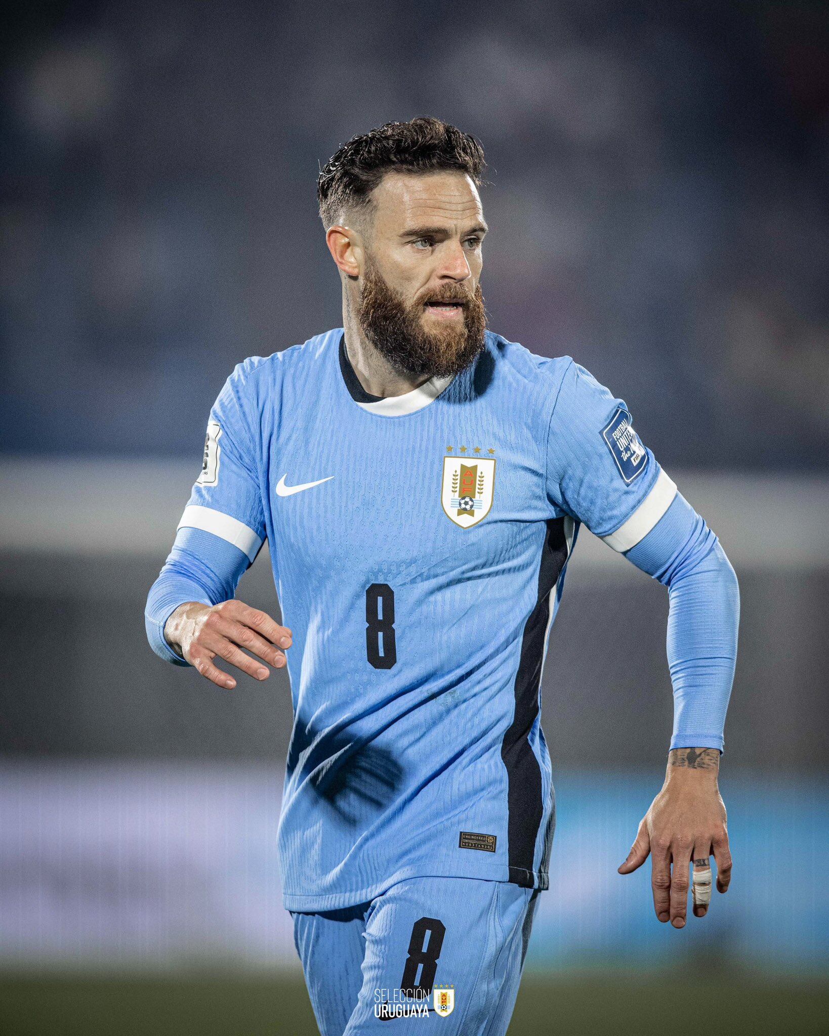 Nahitan Nández will be low for Peru vs Uruguay by qualifying 2026.