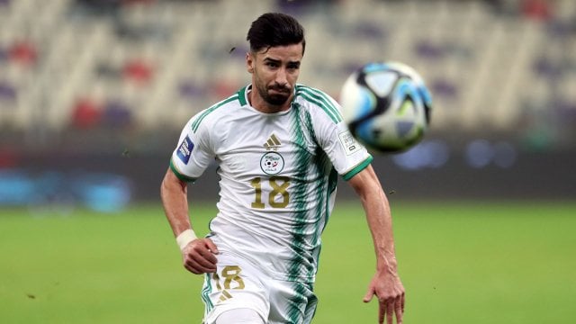 Mohamed Amoura celebrating a goal