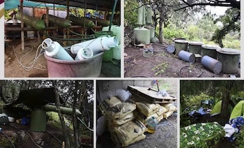 The confiscation also achieved the