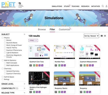 PHET Simulators