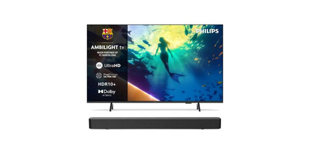 PHILIPS AMBILIGHT TV 55PUS8010 + TAB4000 SOUND BAR