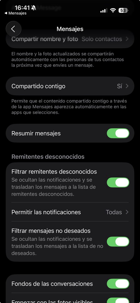 Message Filter