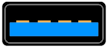 Blue USBA