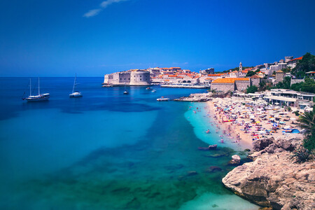 Historic architecture in Dubrovnik