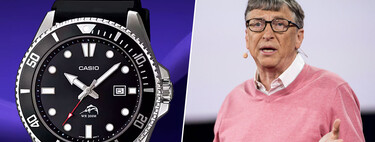 Bill Gates has a fortune of 107,000 million dollars and a collection of cheap watches: all Casio