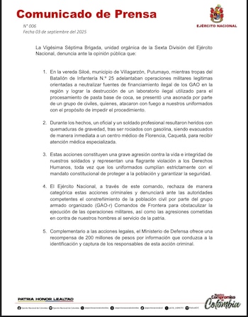 Pedro Sánchez denounces the attempted homicide