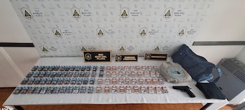 Confiscated Items from the Robber