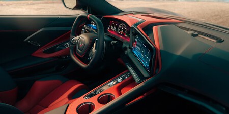 Interior of the Corvette