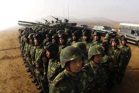 Chinese military drills