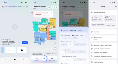 Roborock App Interface