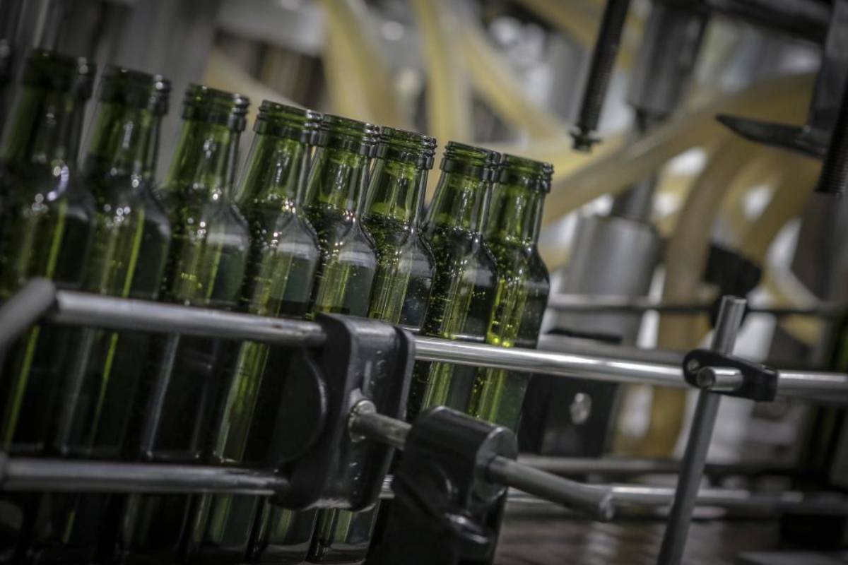 Olive oil packaging process