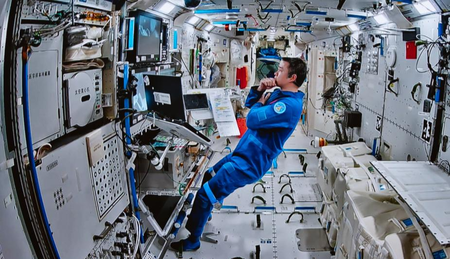 Chinese EVA 1 Space Station