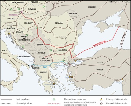 Energy Infrastructure in Central Europe