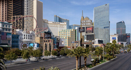 Empty Las Vegas Strip