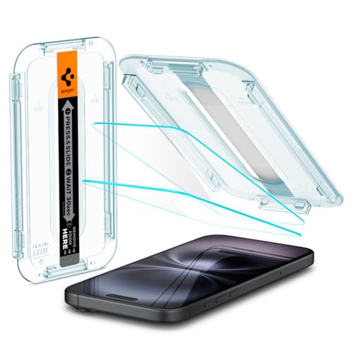Spigen Glas.tR EZ Fit Screen Protector for iPhone 16