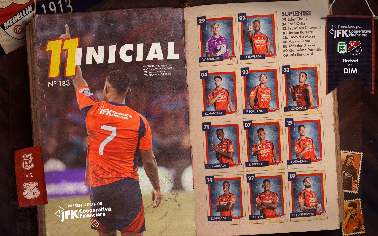 Medellín Lineup