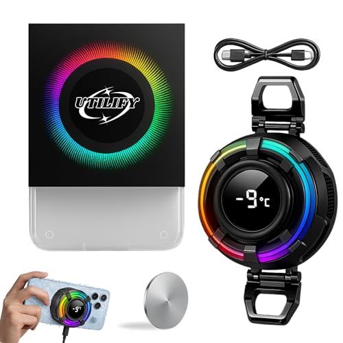 Utilify RGB Gaming Mobile Cooler with 2 Modes