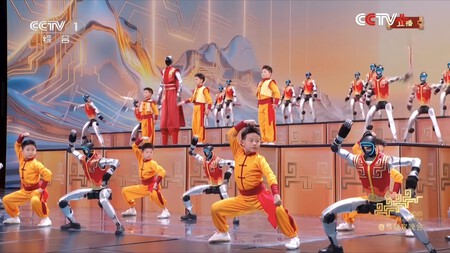 Humanoid robots in action