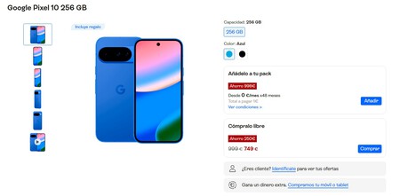 Screenshot of Google Pixel 10a