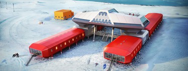 The architectural beauty of the scientific stations of Antarctica, each of its father and mother 