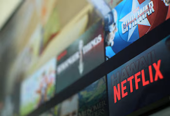 Because of its series and movies, Netflix has become the king of streaming. (REUTERS/Mike Blake)