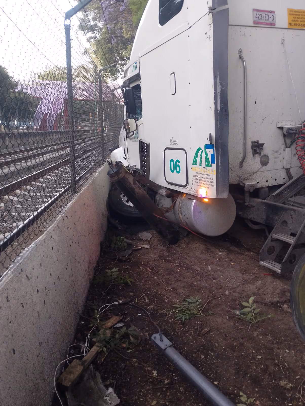 Trailer Accident on Tlalpan