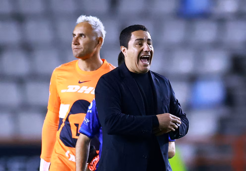 Coach Efraín Juárez considers Keylor Navas essential for the Pumas