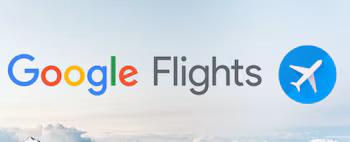 Google Flights interface.