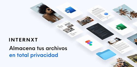 Preview of Internxt storage