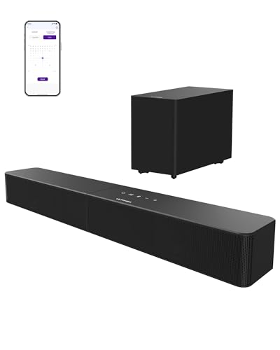 ULTIMEA 2.1 Sound Bar with Wireless Subwoofer
