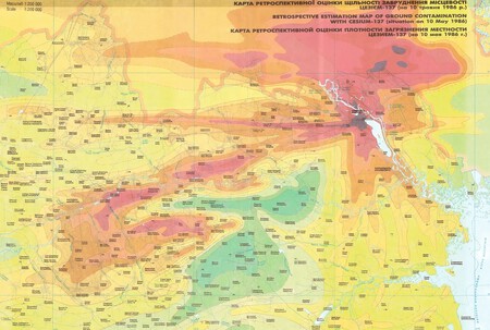 Cesium-137 Map