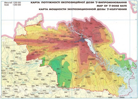 Groundwater transport route map