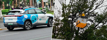 A traveler enjoying autonomous transportation in Shenzhen.