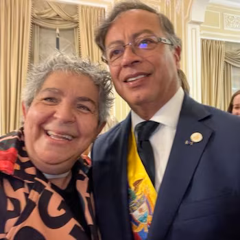 Lawyer Adriana María Mejía Aguado, close to the first lady Verónica Alcocer, assumed office 35 of Bogotá after controversial antecedents - credit @ammejiaaguado/X